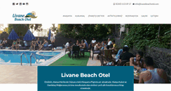 Desktop Screenshot of livanebeachotel.com